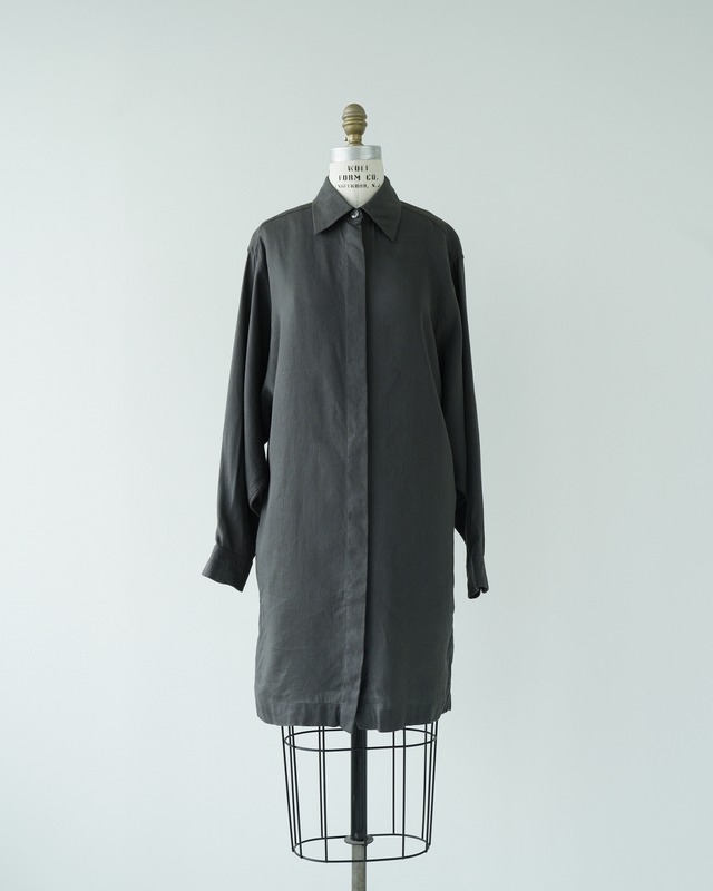 Linen shirt dress〈Hermès by martin margiela〉