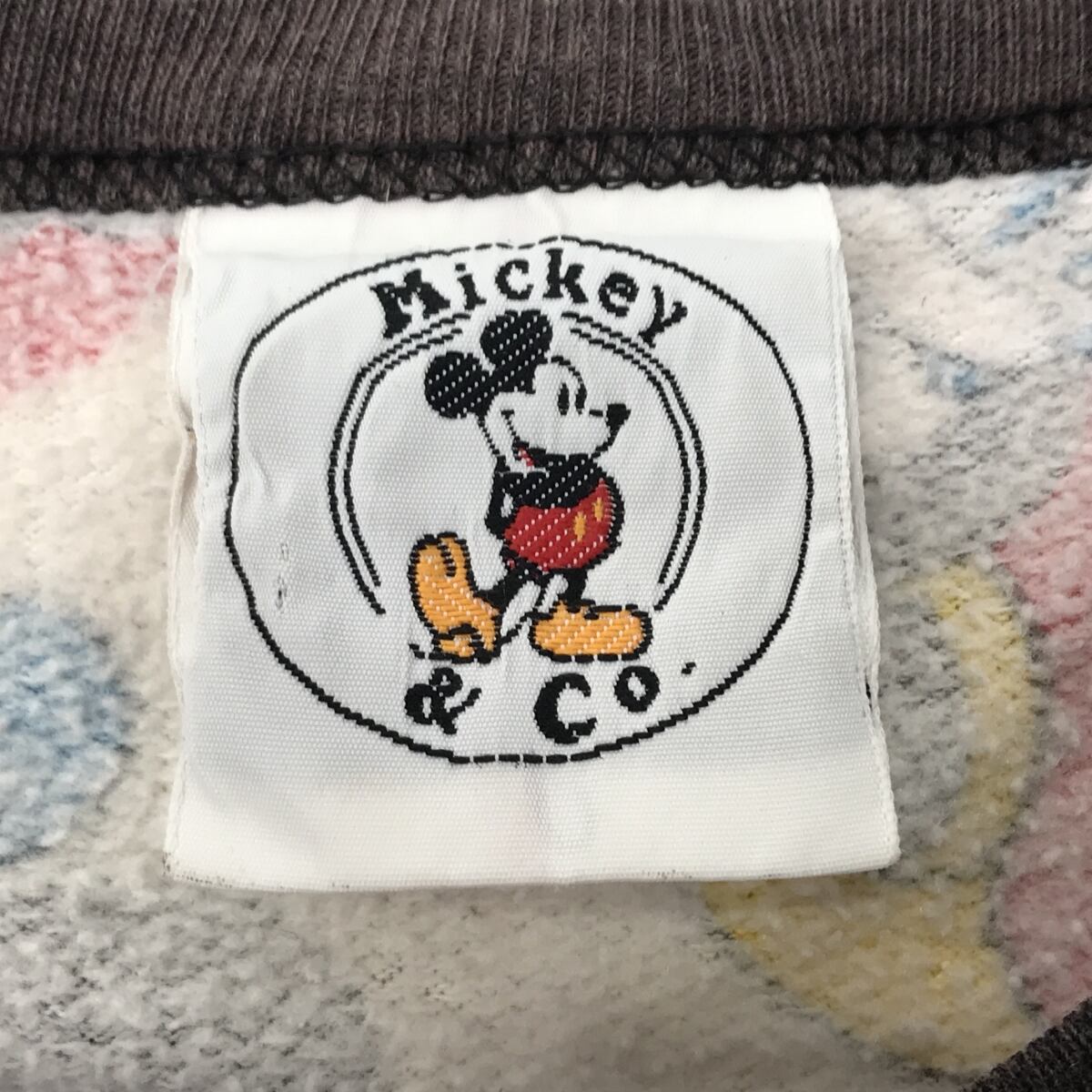 《オールドミッキー》MICKEY＆CO ミッキー＆ミニー 80sスウェット