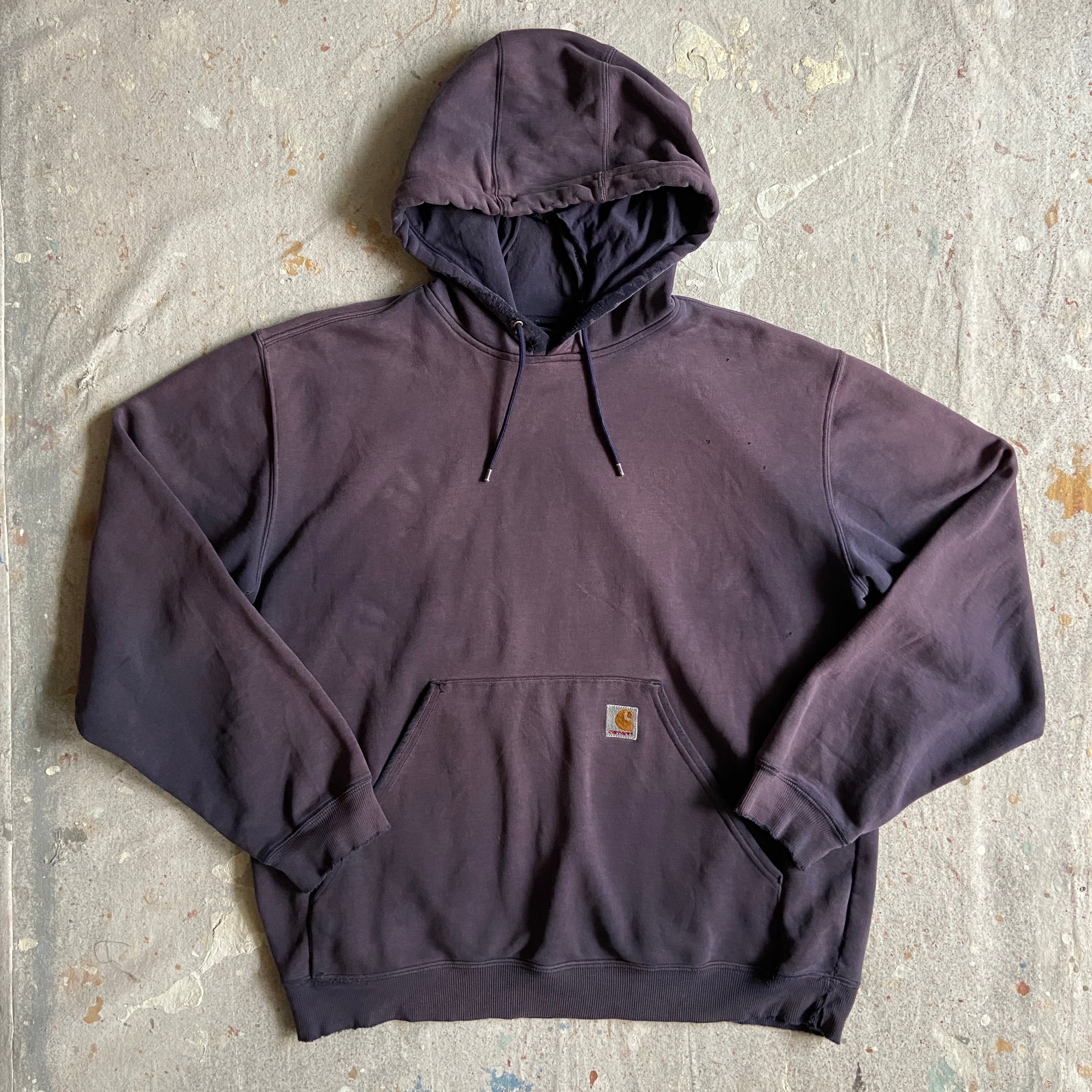 CARHARTT ナス紺フェード Hoodie L F944