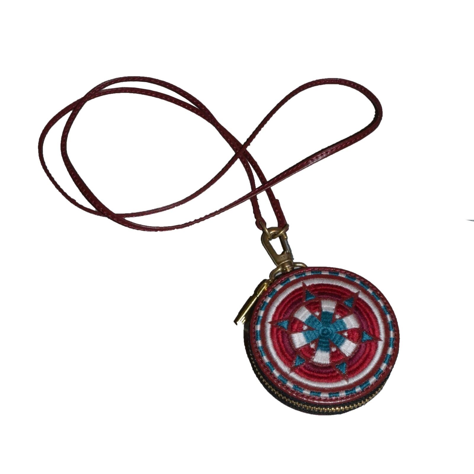 blackmeans / Mini Embroidery Leather Coin Case | L' AXE ONLINE STORE