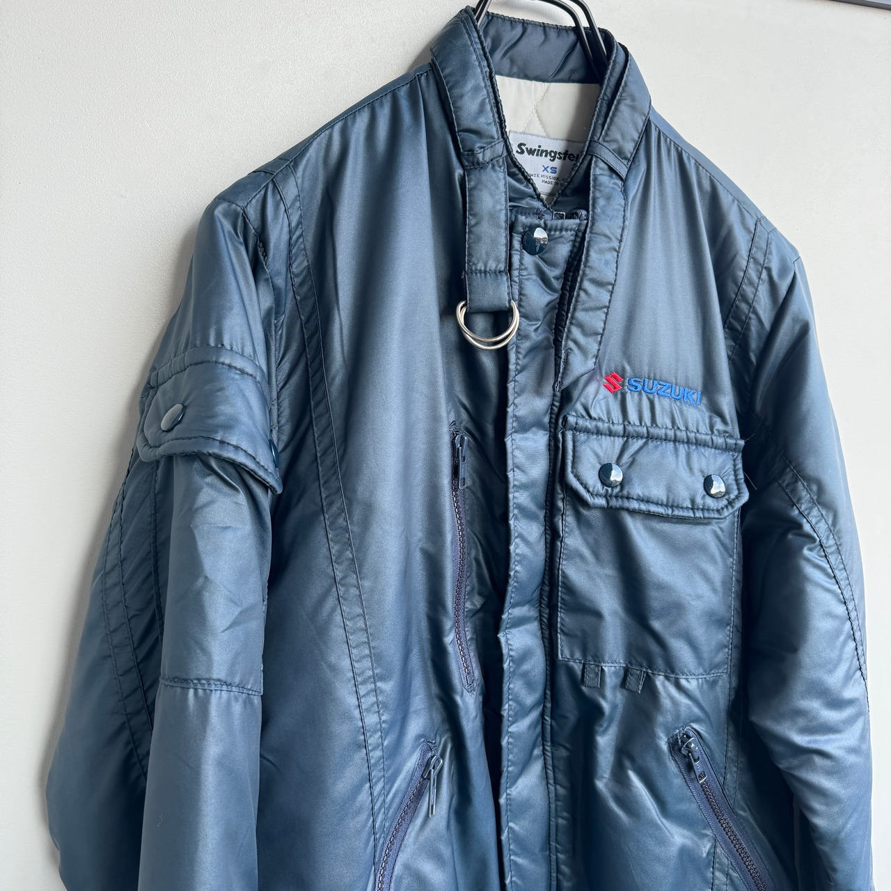 Suzuki モーターサイクルジャケット デッドストック 80s 画像4
