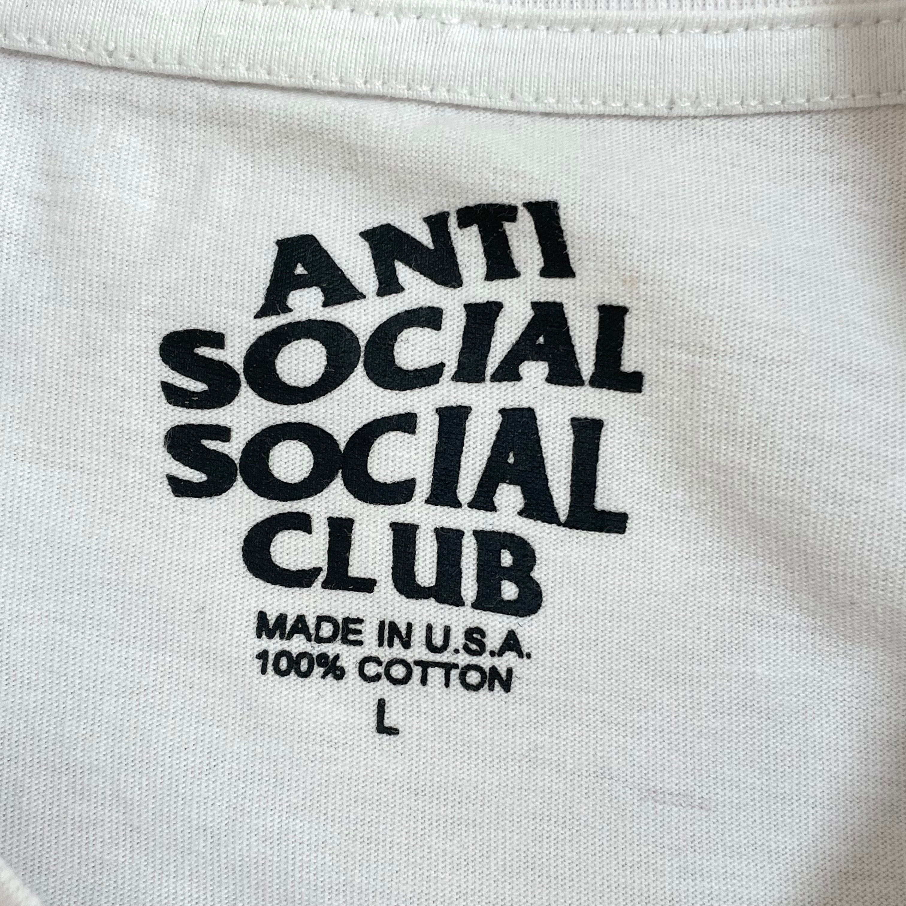 USA製 ANTI SOCIAL SOCIAL CLUB 薔薇Tシャツ L