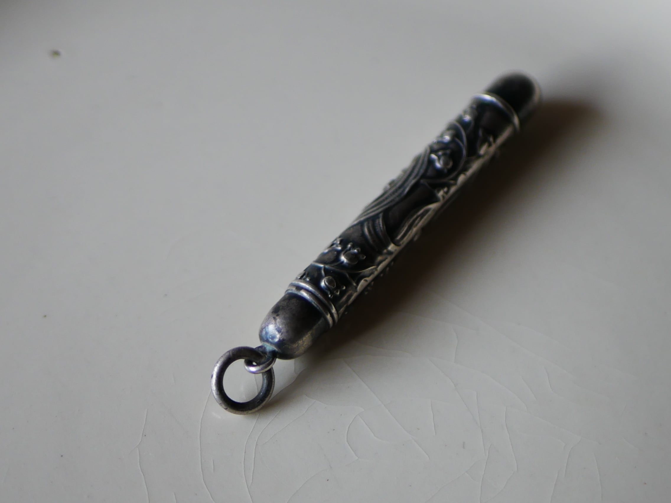 純銀 クレヨン 鈴蘭 すずらん スズラン フランスアンティーク