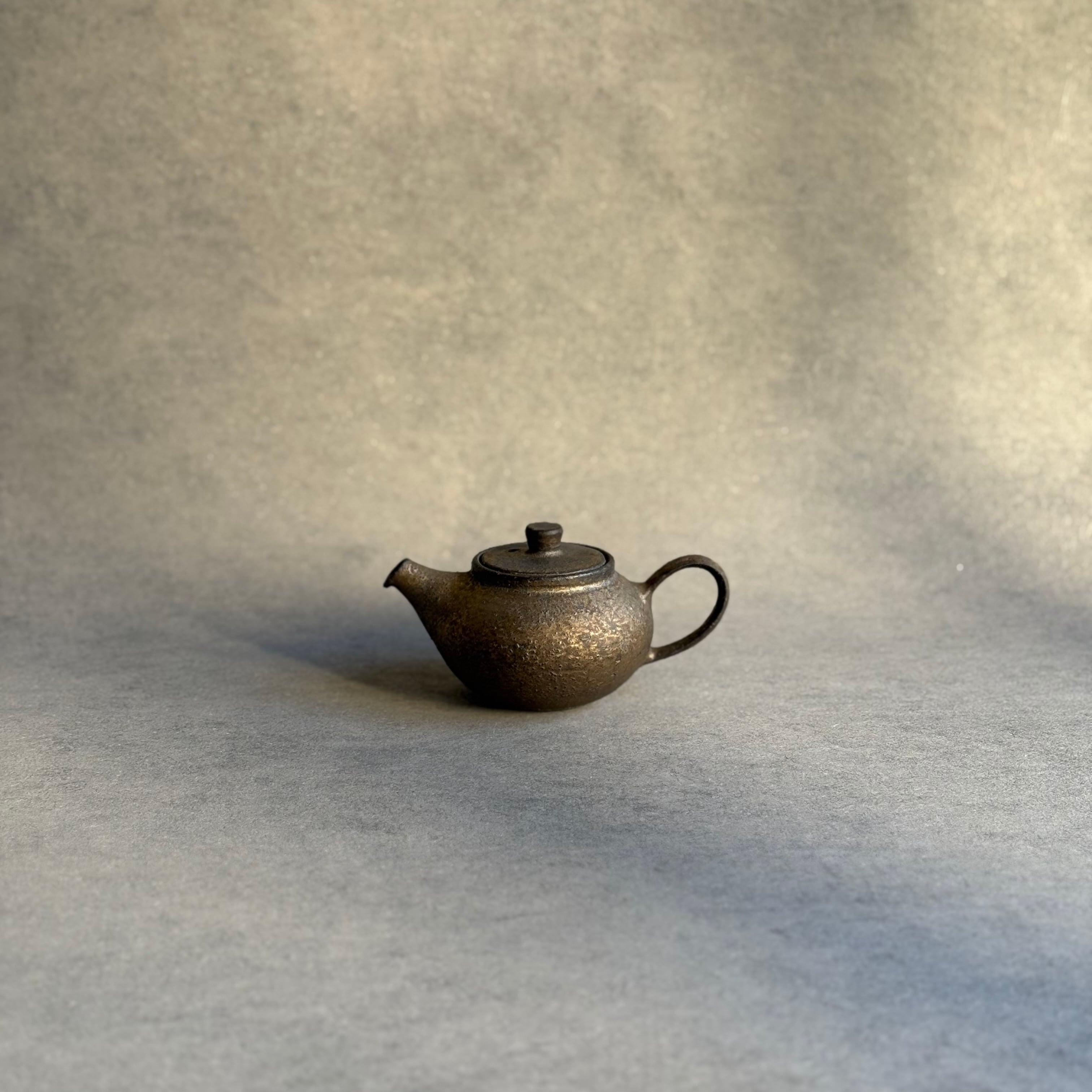 水野幸一 銅彩釉 茶壺 | gallery 一白