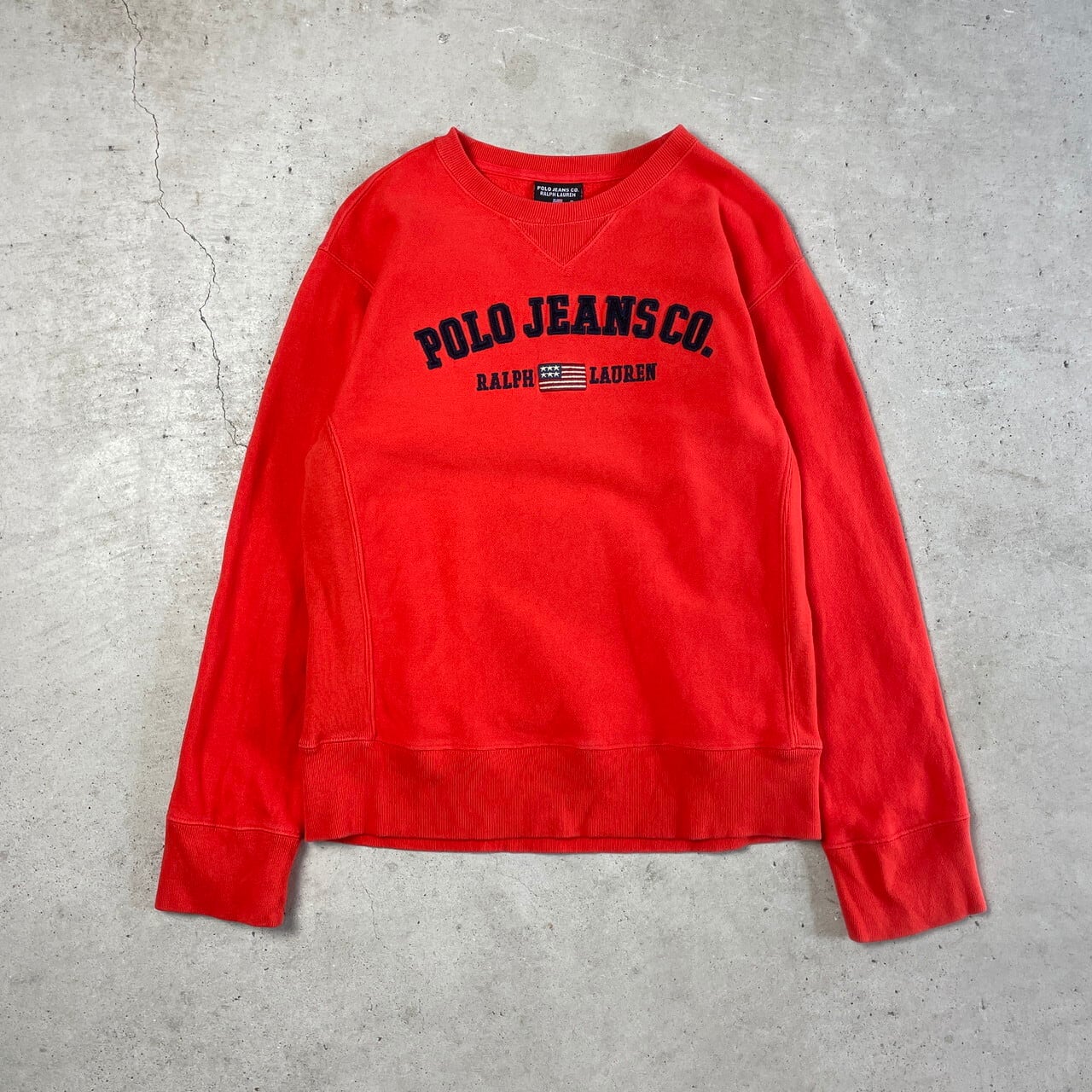 90s deadstock RL POLO JEANS logo sweat 2