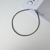 stainless code choker necklace SN088