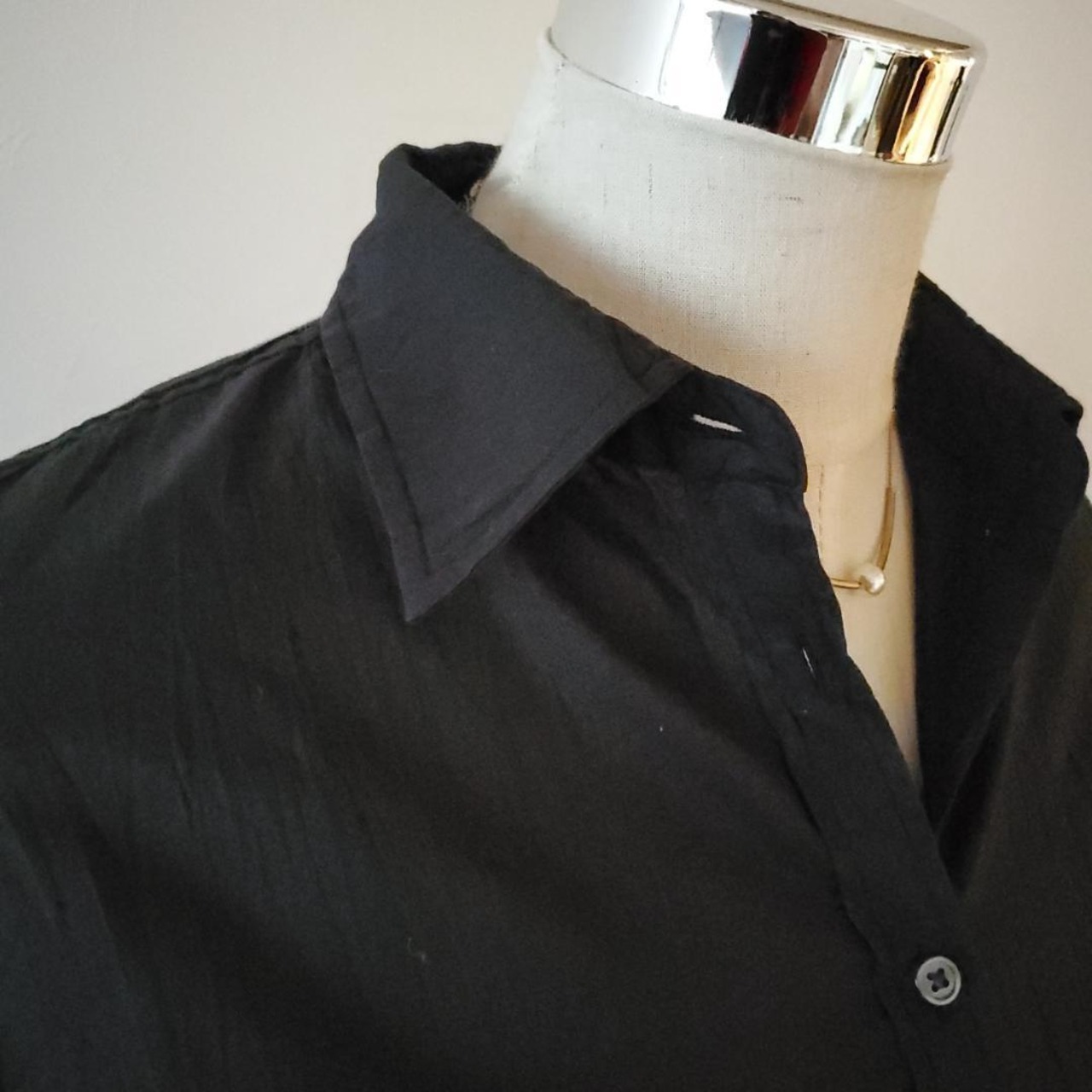 【USED】フォーマルファッション　黒シャツ＆タイトスカート