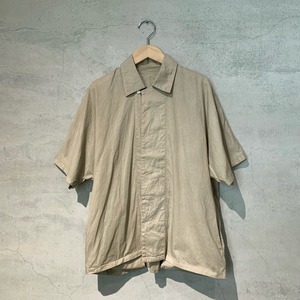【COSMIC WONDER】Dolman sleeve open-collar shirt/Light mud/23CW01216-3