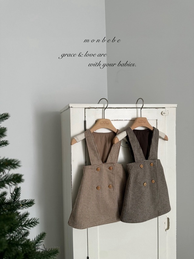 【ﾗｽﾄ1点/即納】 monbebe / window check ops