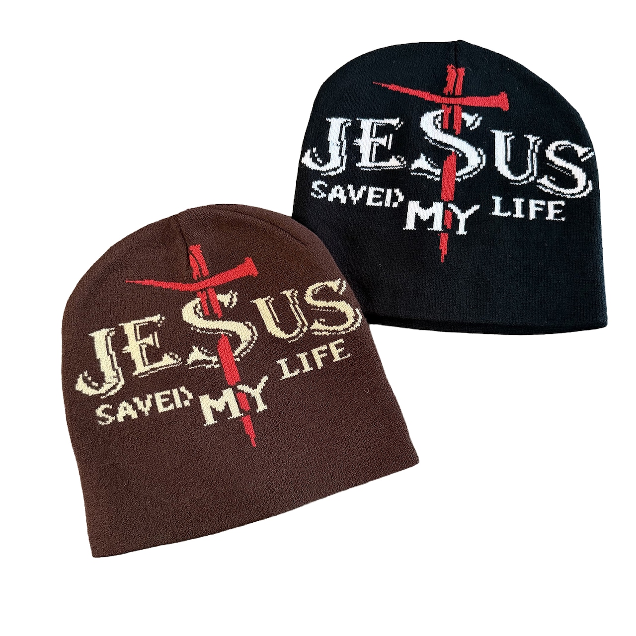 ストリート 3色JESUS グラフィック ビーニー G247
