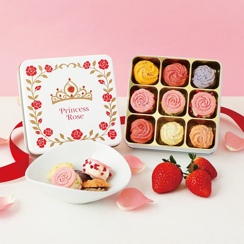 プリンセス ローズ「モア缶」 ~苺のエアリーサンド~