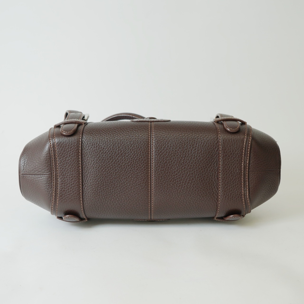 LOEWE ロエベ センダ レザー ハンドバッグ ブラウン 060404