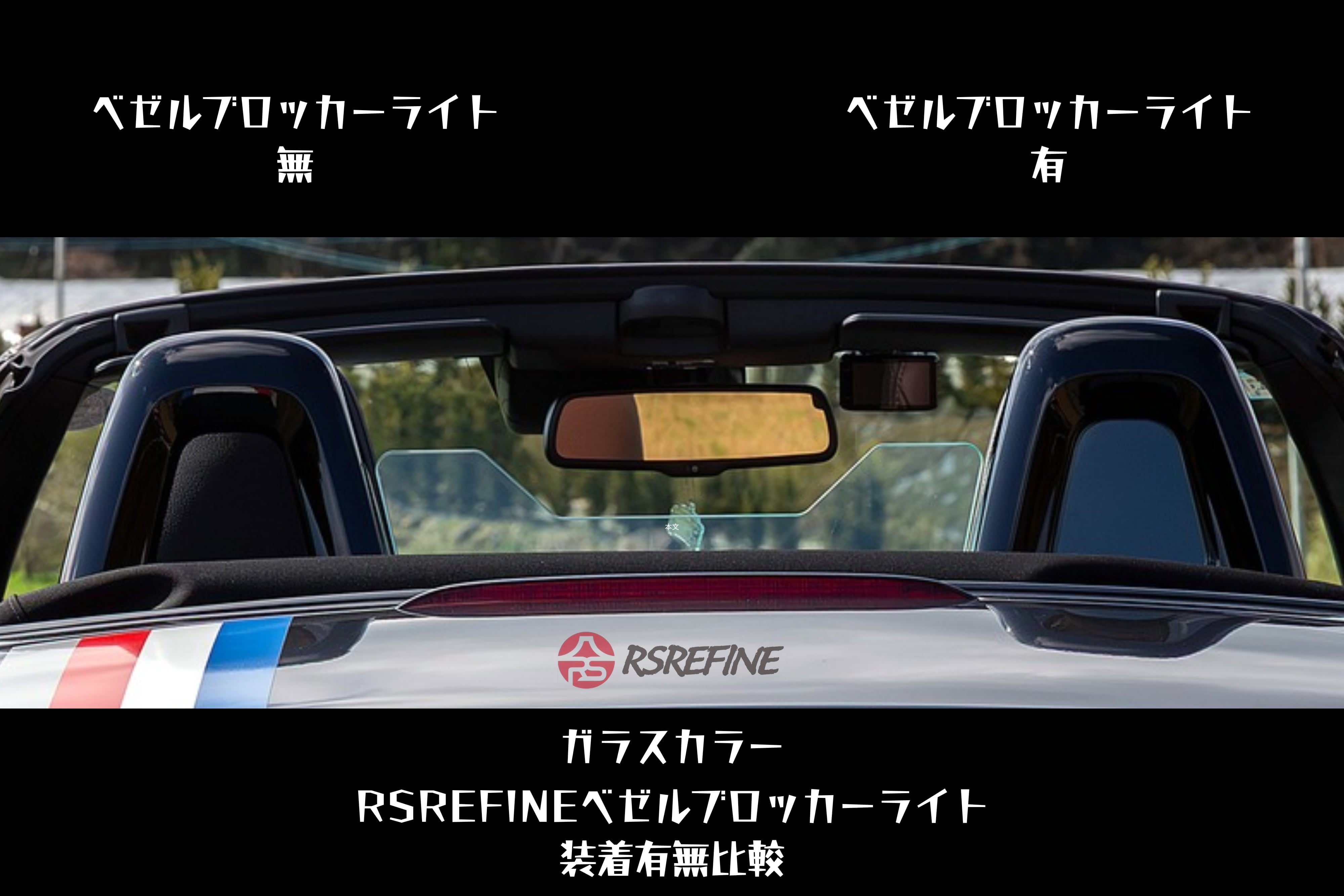 ベゼルブロッカー RSREFINE ND : Bezel for Blocker NDロードスター