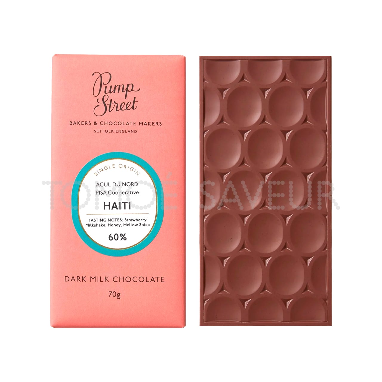 ハイチダークミルク60%〈パンプストリートチョコレート〉