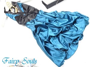 ★送料無料★フリ－☆リボンを添えた輝きバル－ンミニドレス[OPN8463]