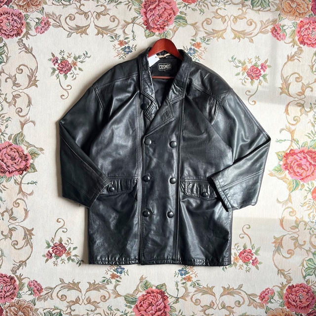 KOREA vintage lamb leather jacket