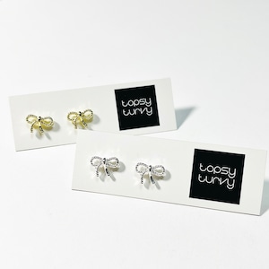 P2782 - Tiny Ribbon studs