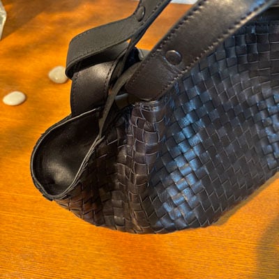 B.stuff 超貴重!メッシュバッグ(小) ブラックオリーヴ