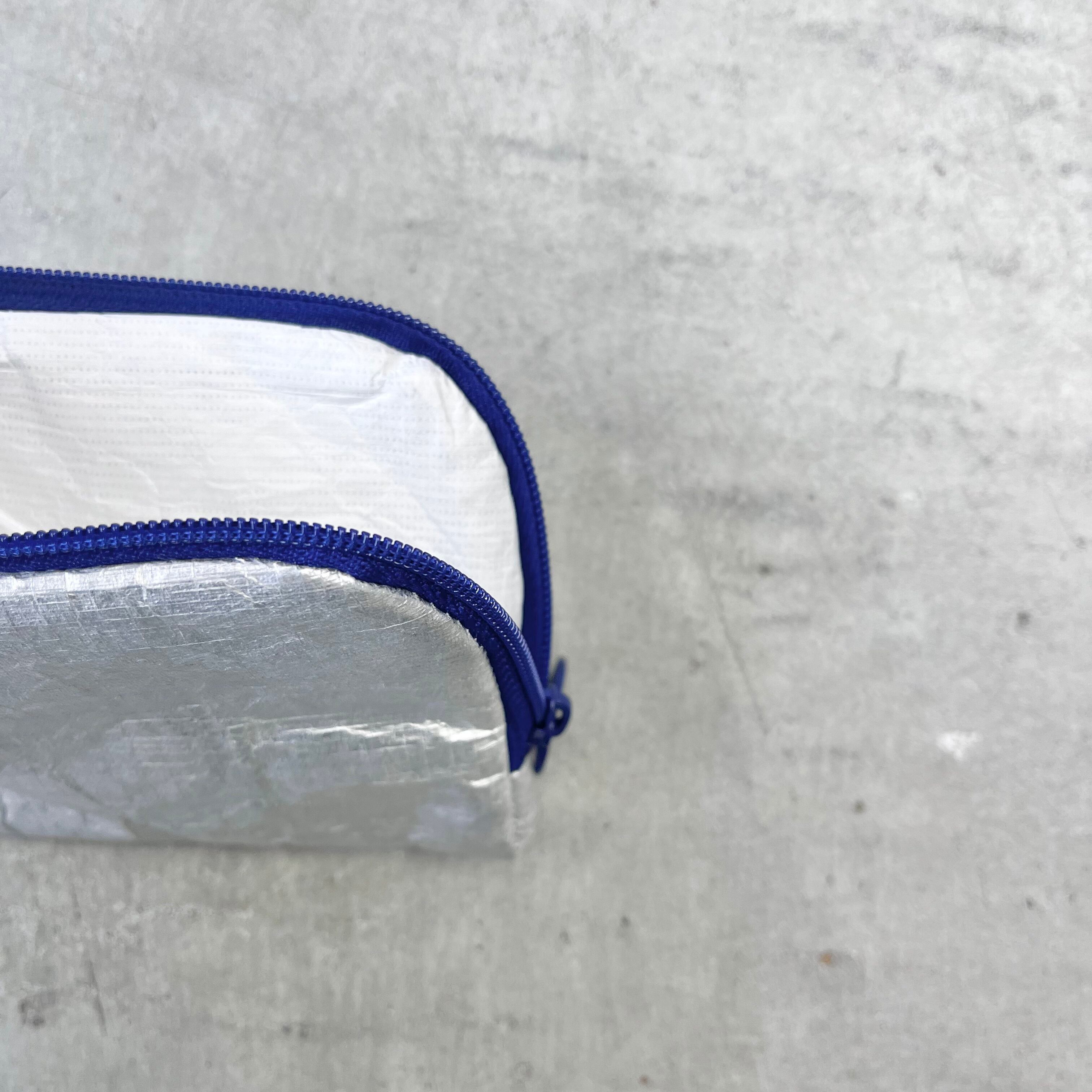 pisteviiva / convenience pouch【silver】