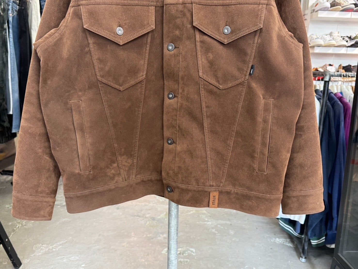 WTAPS JC SYNTHETIC JACKET BROWN 03 242CWDT-JKM01 82315 | BRAND  