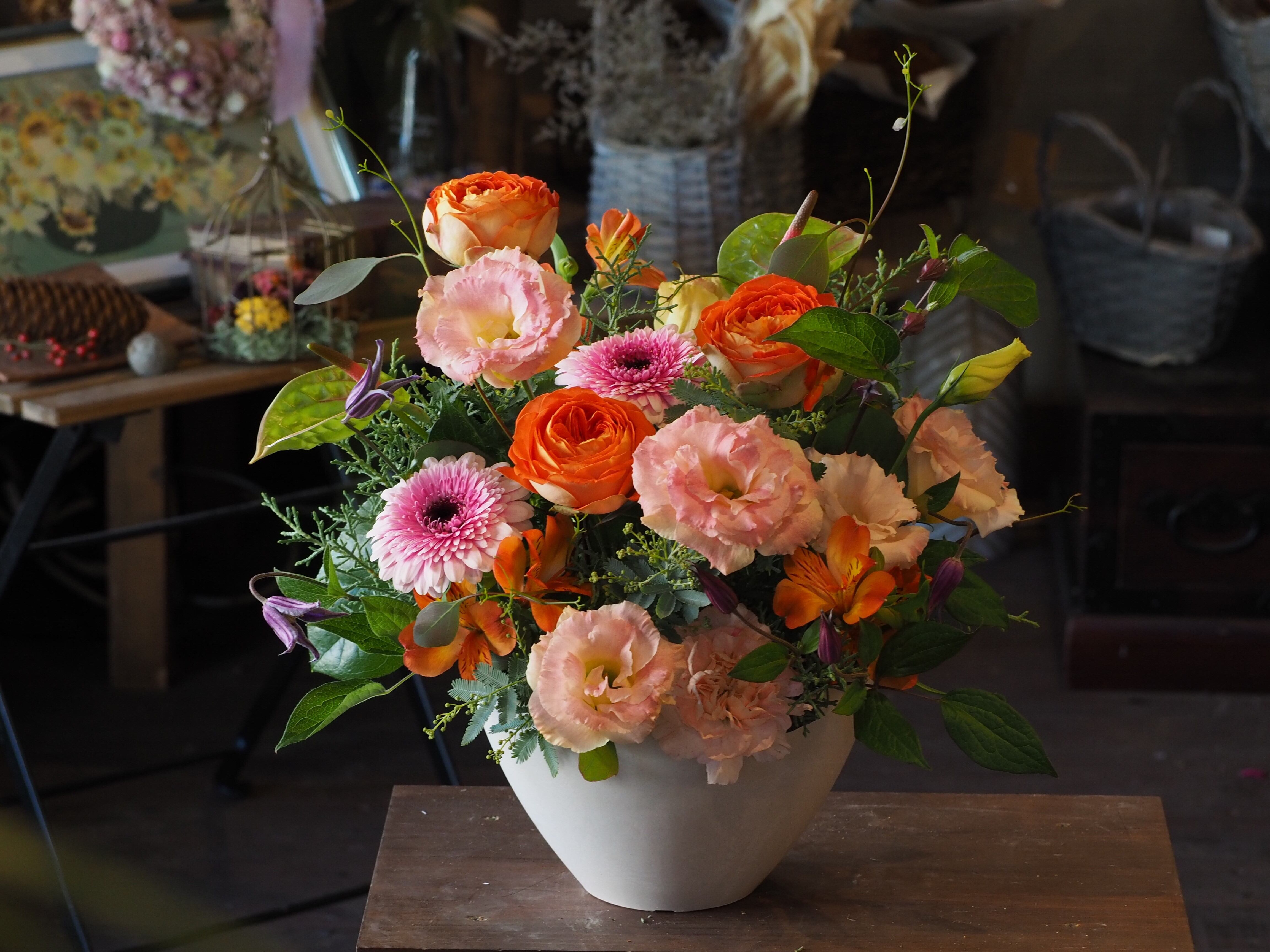 アナベルのガーランド | 華や