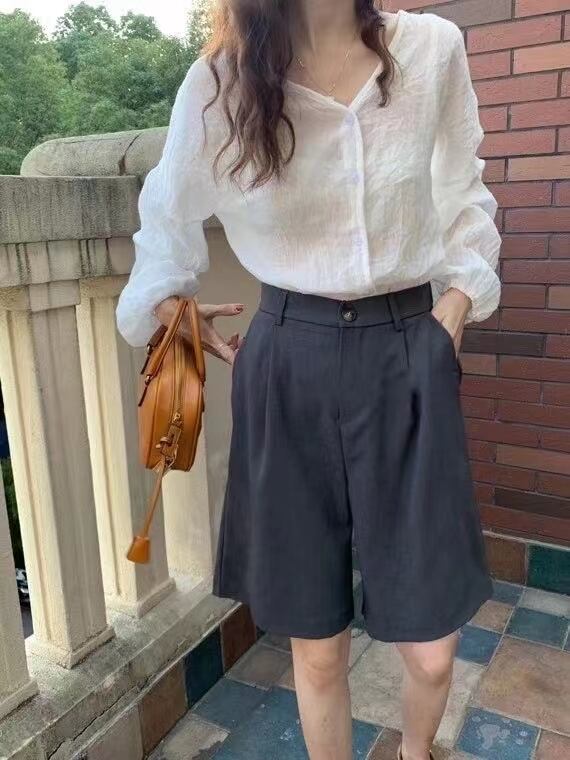 ナチュラルスキッパーブラウス AJ-2205-692