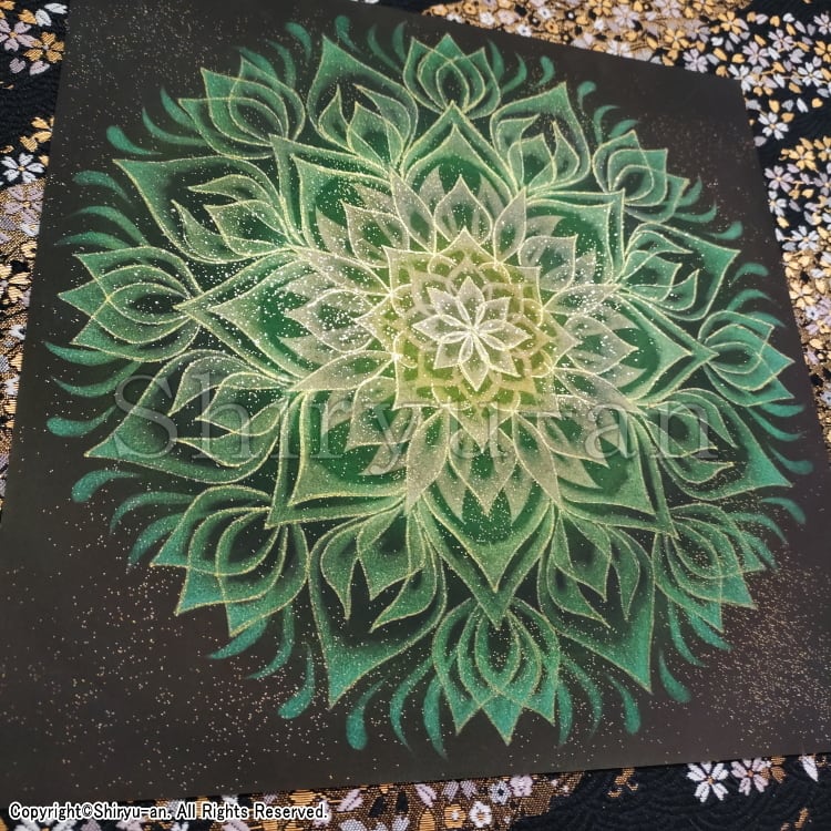 志龍画 曼荼羅 M-92 ( shiryu-ga mandala ) | 志龍庵