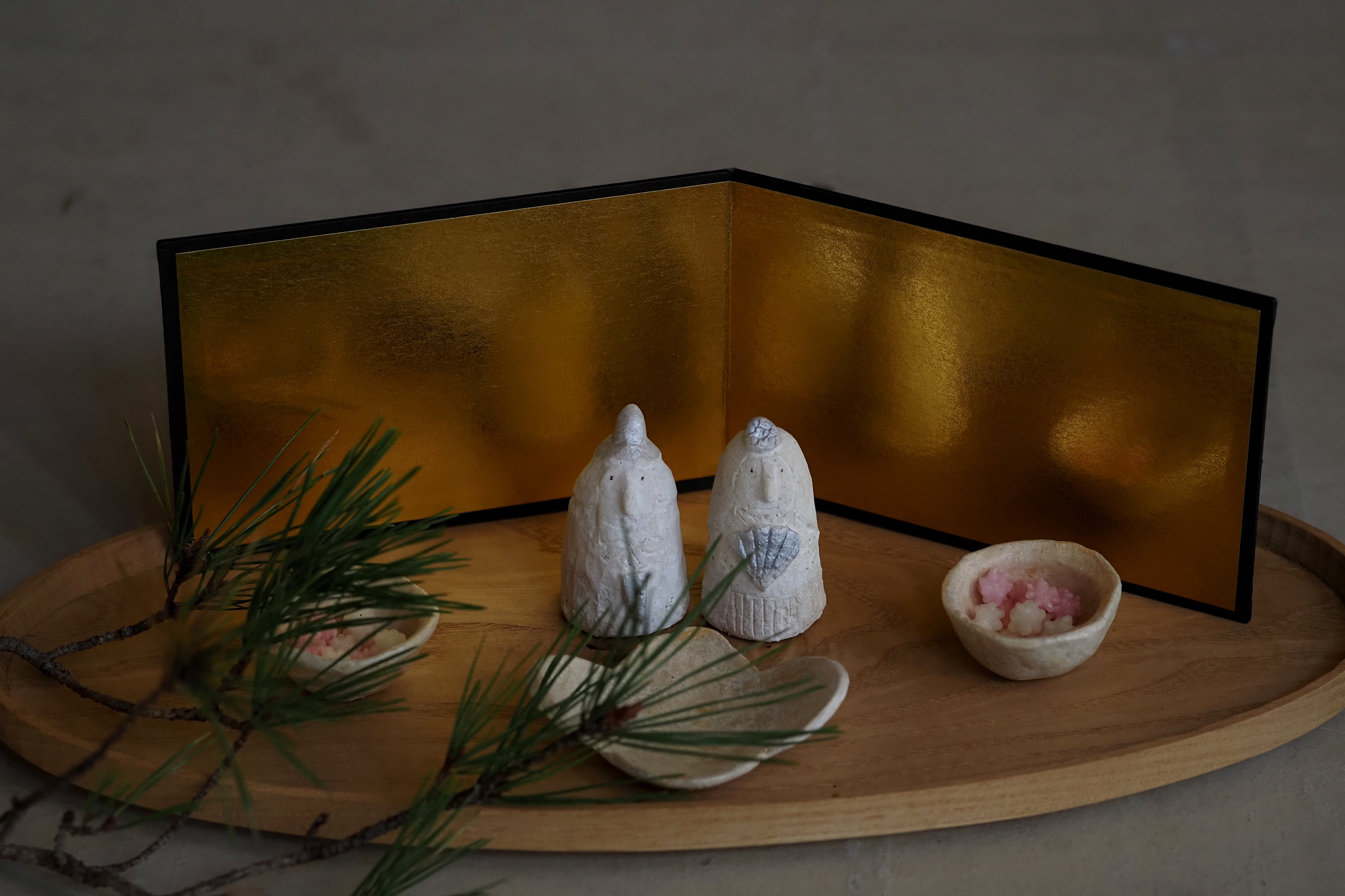 西家智津子 34. 高台鉢 | 陶屋なづな