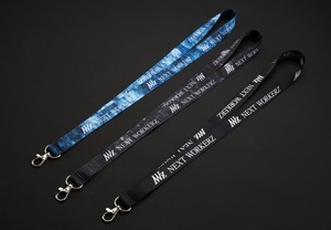 NWZ ネックストラップ （CHEMICAL柄＋NWZ BLACK） ３本SET