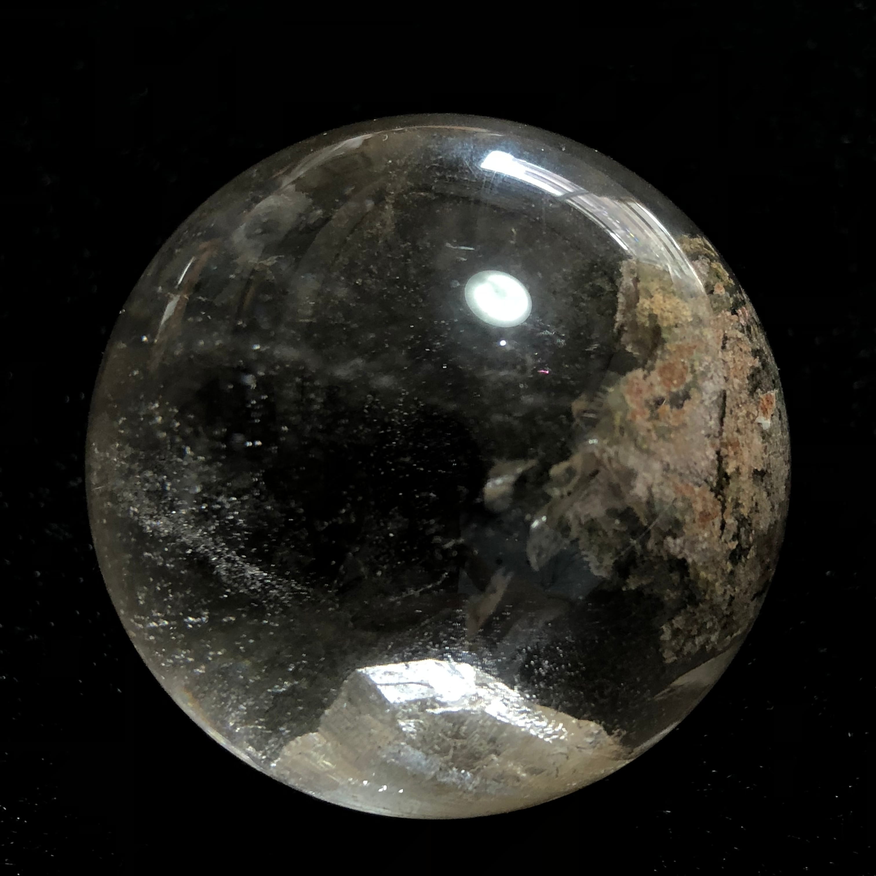 超希少！天然の奇跡◇水入り水晶◇丸玉　約16㎜ 超希少！天然の奇跡◇水入り水晶◇丸玉約16㎜