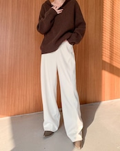 Wide straight Pants N1005