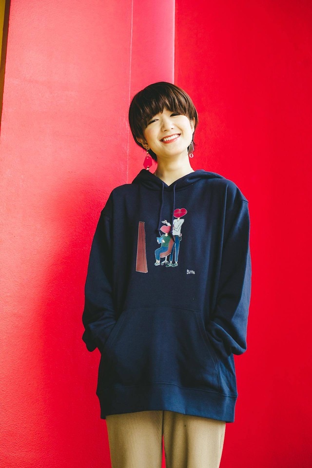 名刺交換 パーカー ブラック