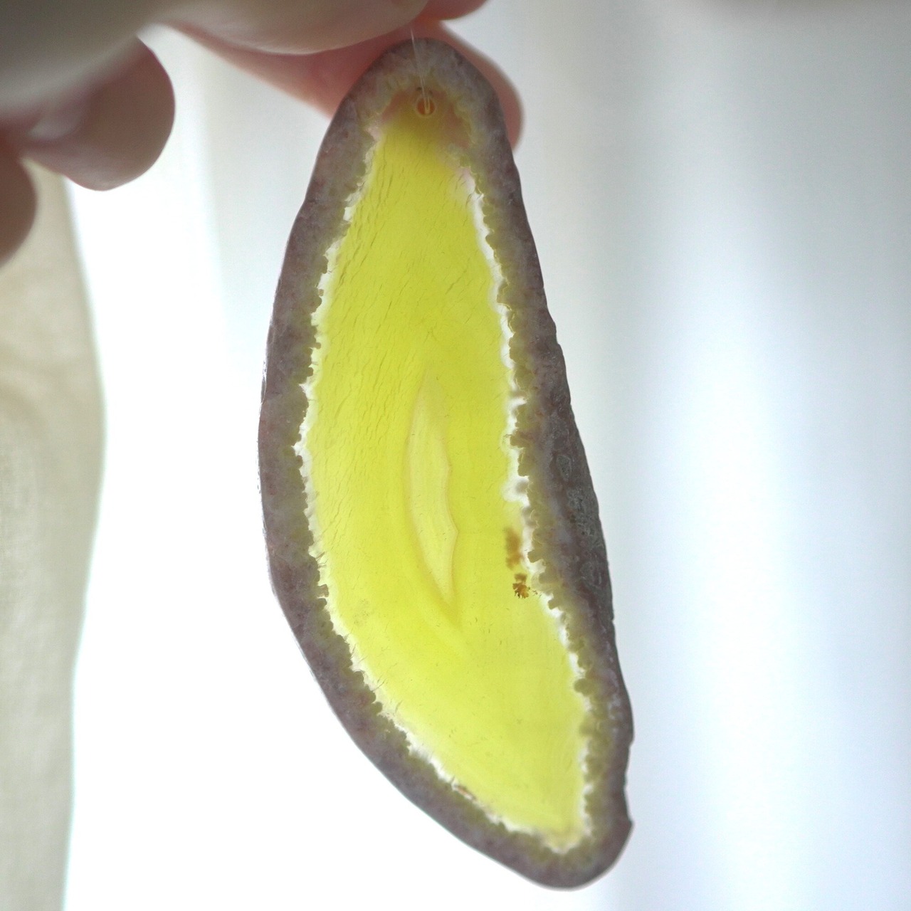 Vivid Rainbow 09 - アゲートヒーリングチャイム / Agate Sun Catcher Wind Chime 382