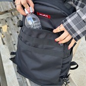 【X-girl】MILLS LOGO ADVENTURE BACKPACK 【エックスガール】