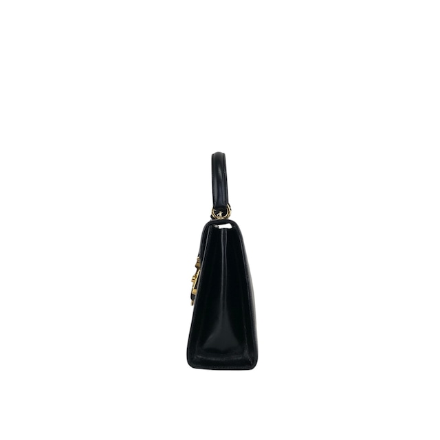 GUCCI グッチ レディロック ショルダーバッグ ブラック レザー 2way vintage ヴィンテージ オールド uiedgd
