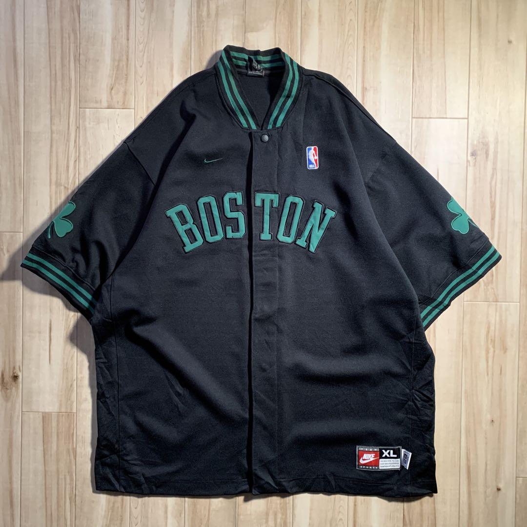 90s Nike BOSTON CELTICS NBA 半袖 ジャージ刺繍激レア-