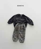 【取寄/韓国直送】BONITO 26/AT 雲カモ柄ジョガーパンツ｜夏服｜韓国子供服