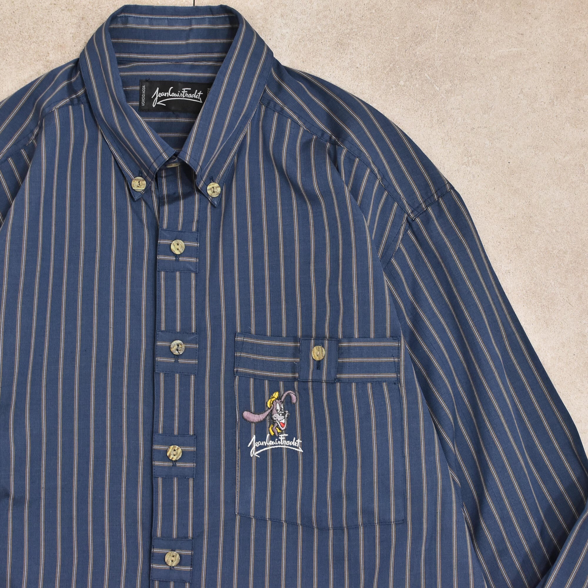 Jean Louis Fradet stripe BD shirt