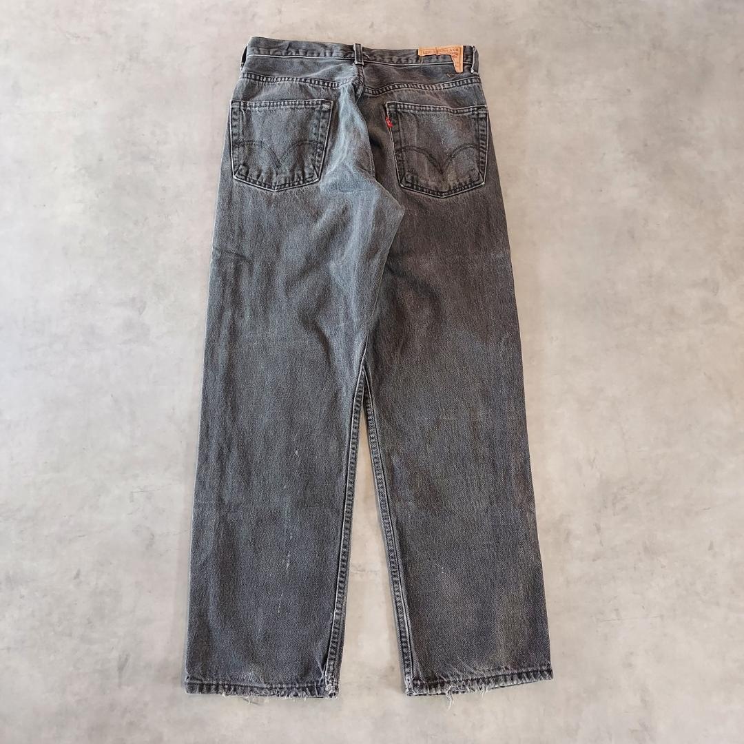 リーバイス550 Levis W33 ブラックデニム 古着 00s 20351 リーバイス550 Levis W33 ブラックデニム 古着 00s 20351 | fuufu