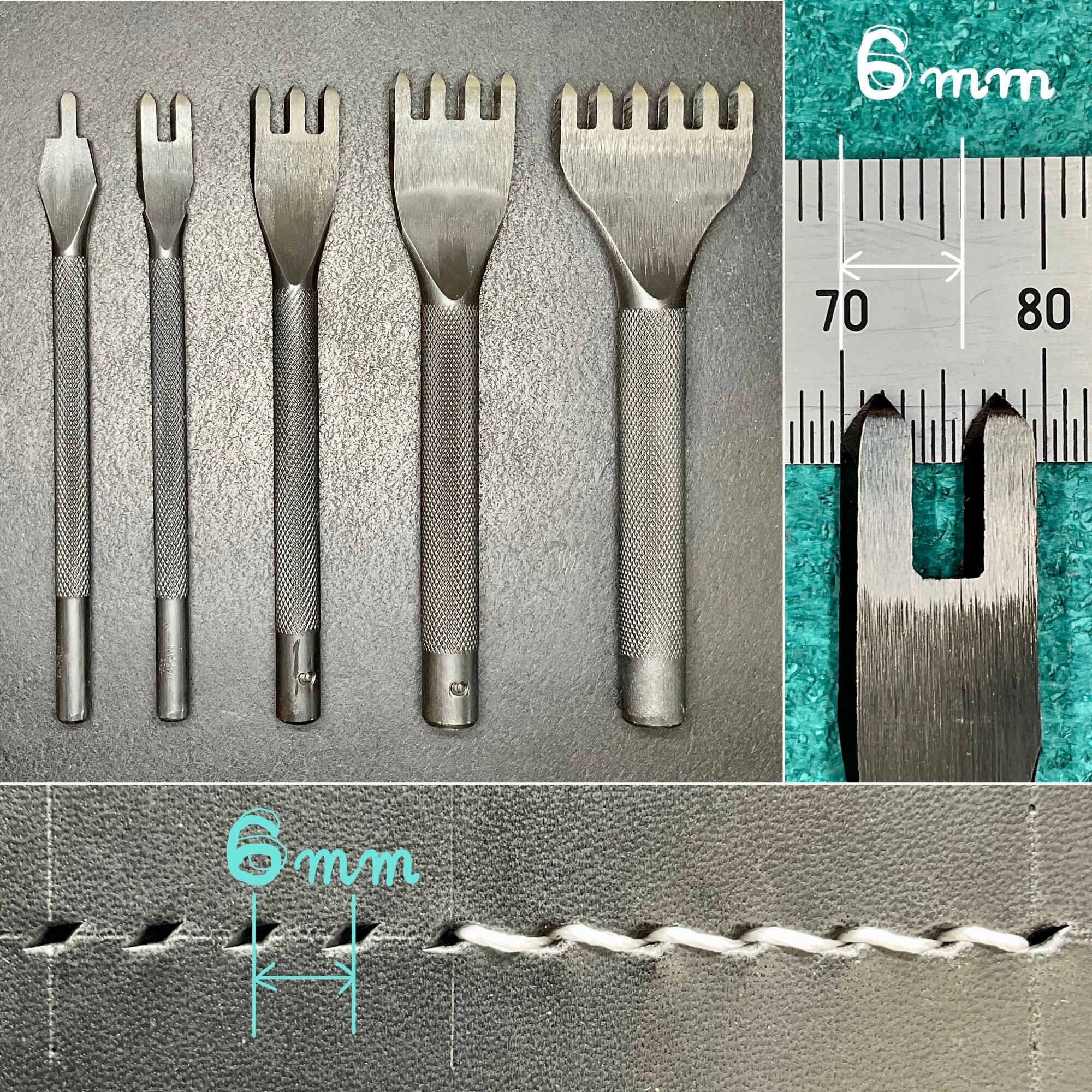 菱目打6mm 4本目