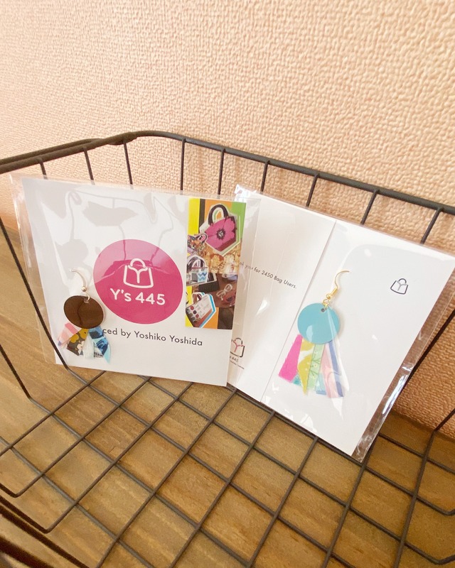 【全6種類】Y’s445インポート布ピアス（フックタイプ）