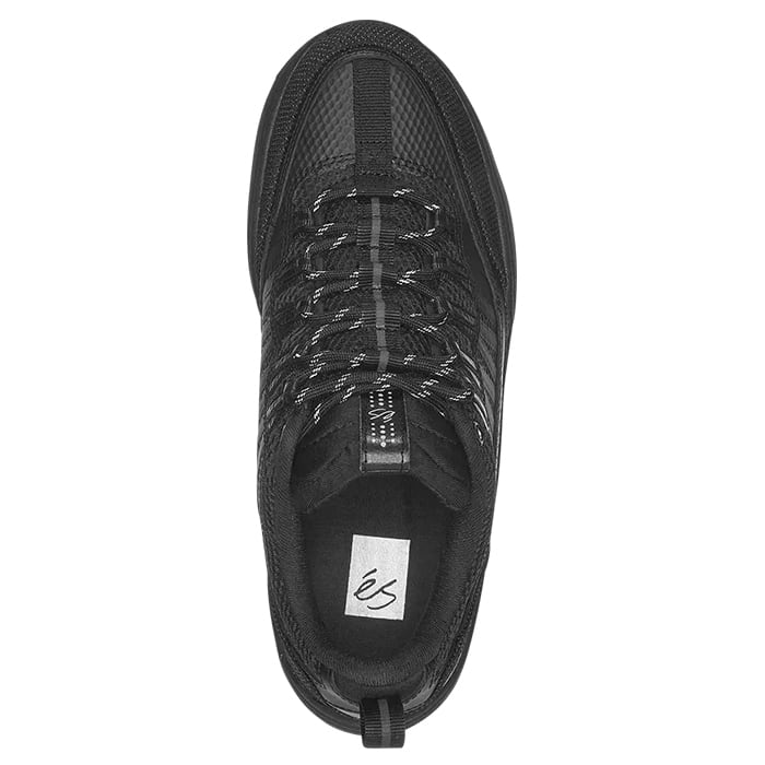 es エス IMPRINT KEVLAR BLACK/BLACK スニーカー エス スケボー 靴