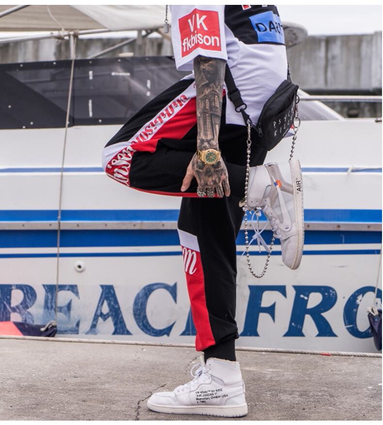 全1色 スウェットパンツ プリント カジュアル ストリート