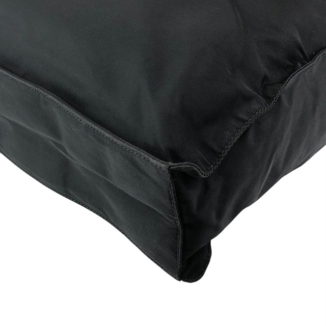 PRADA プラダ トートバッグ ブラック トライアングルロゴ ナイロン vintage ヴィンテージ オールド fzec6b