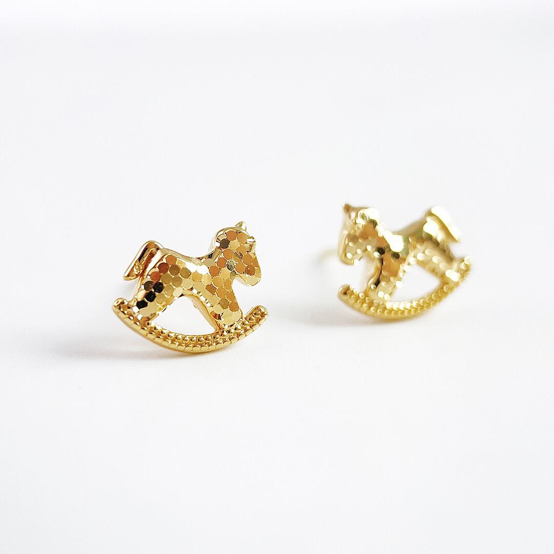 キュート子馬ピアス シルバー925 レディース アクセサリー キュート子馬ピアス シルバー925 レディース アクセサリー