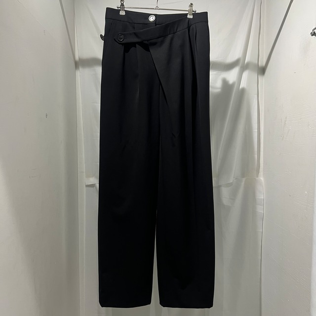 Peter Do ピータードゥ 23SS Wrap Wide-leg Pants ワイドパンツ 
