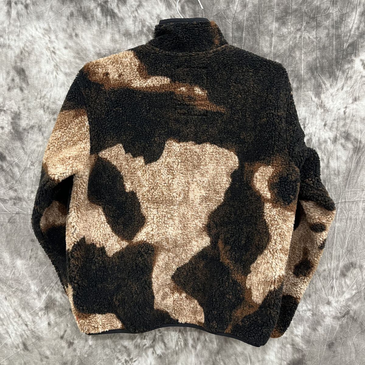 THE NORTH FACE◇SUPREME BLEACHED FLEECE JACKET_シュプリーム