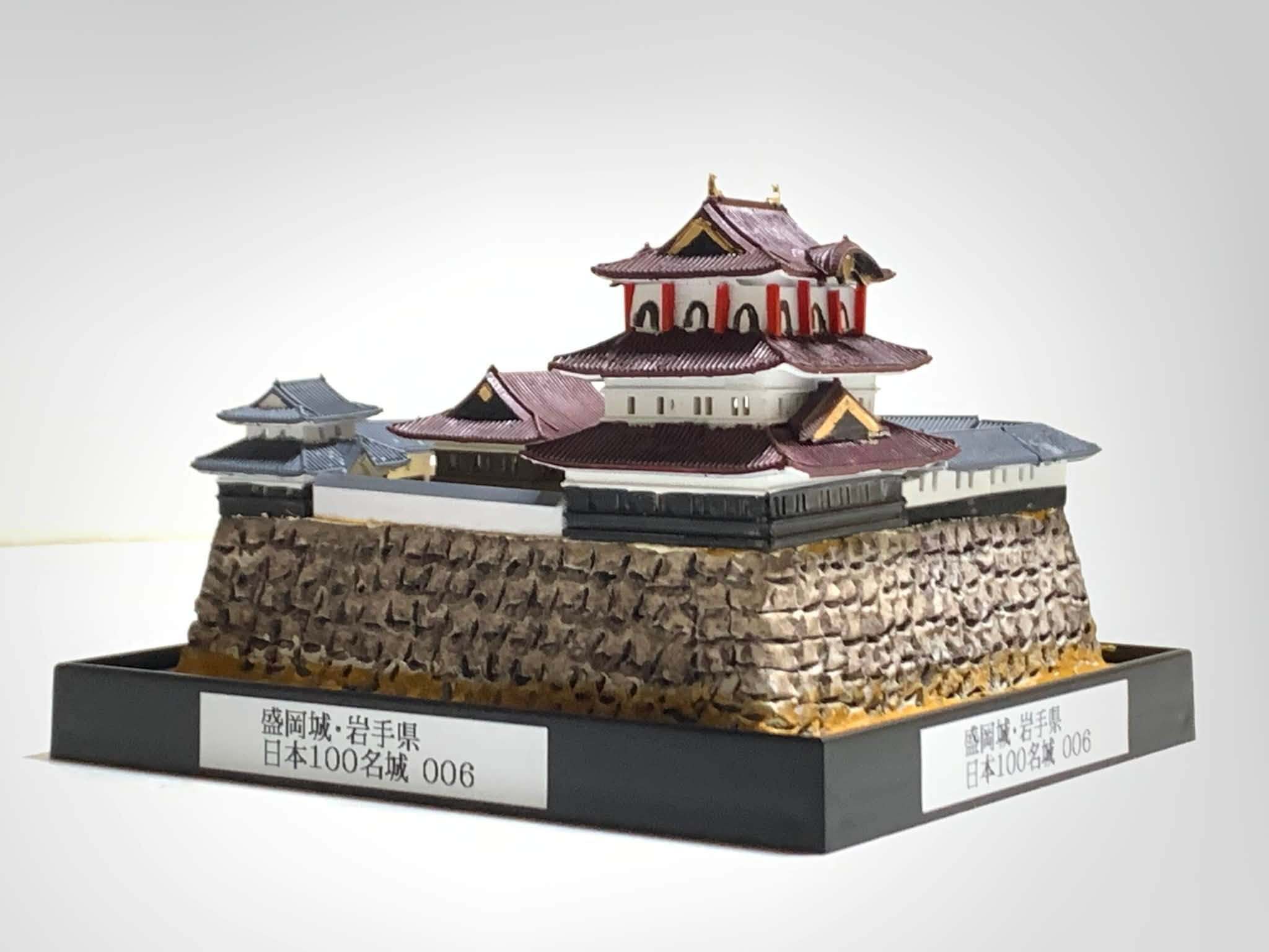 ☆完成品 織田信長・明智光秀 本能寺の変 A3サイズ 京都の城 お城 模型