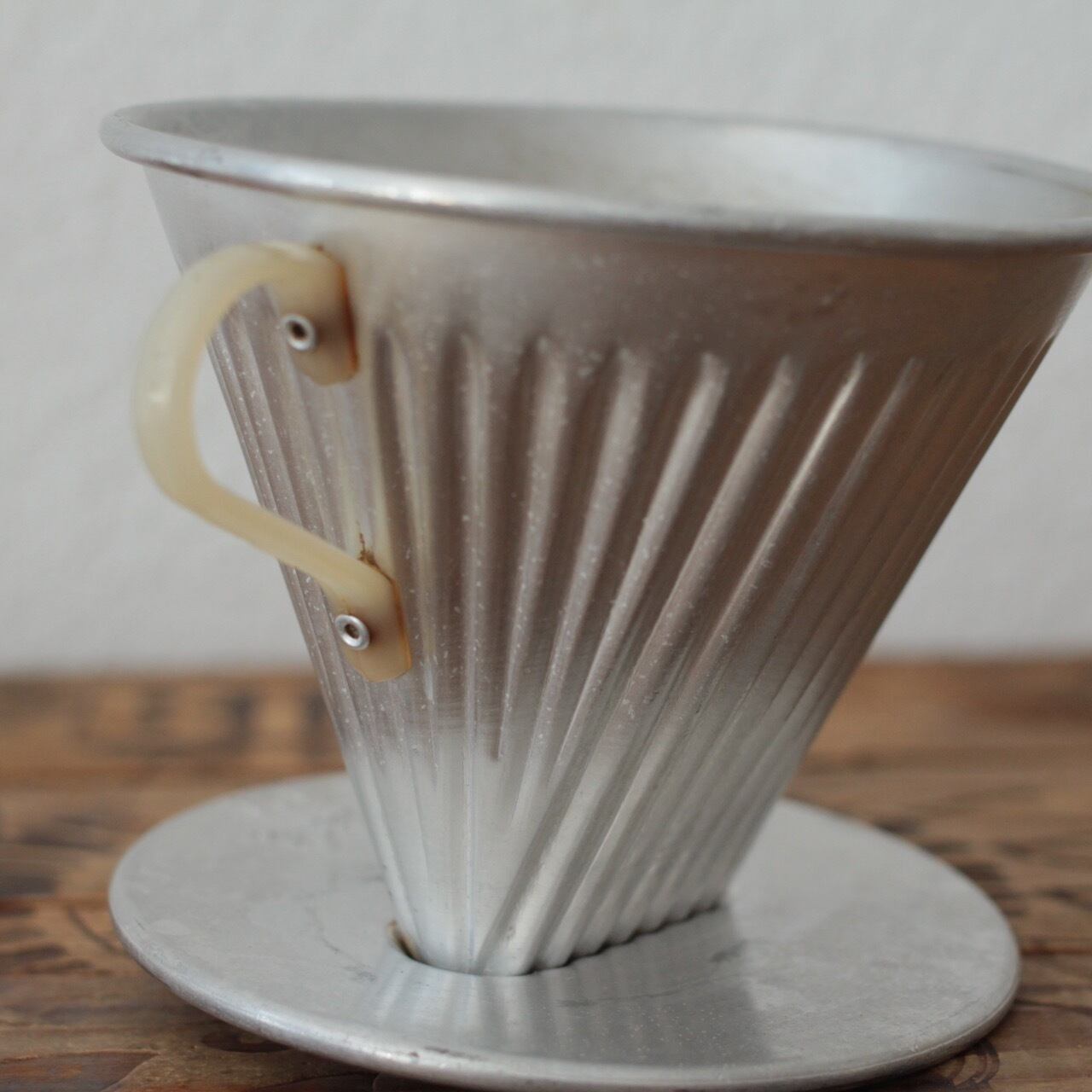 ヴィンテージ メリタ Melitta アルミのコーヒードリッパー123 （4~7杯