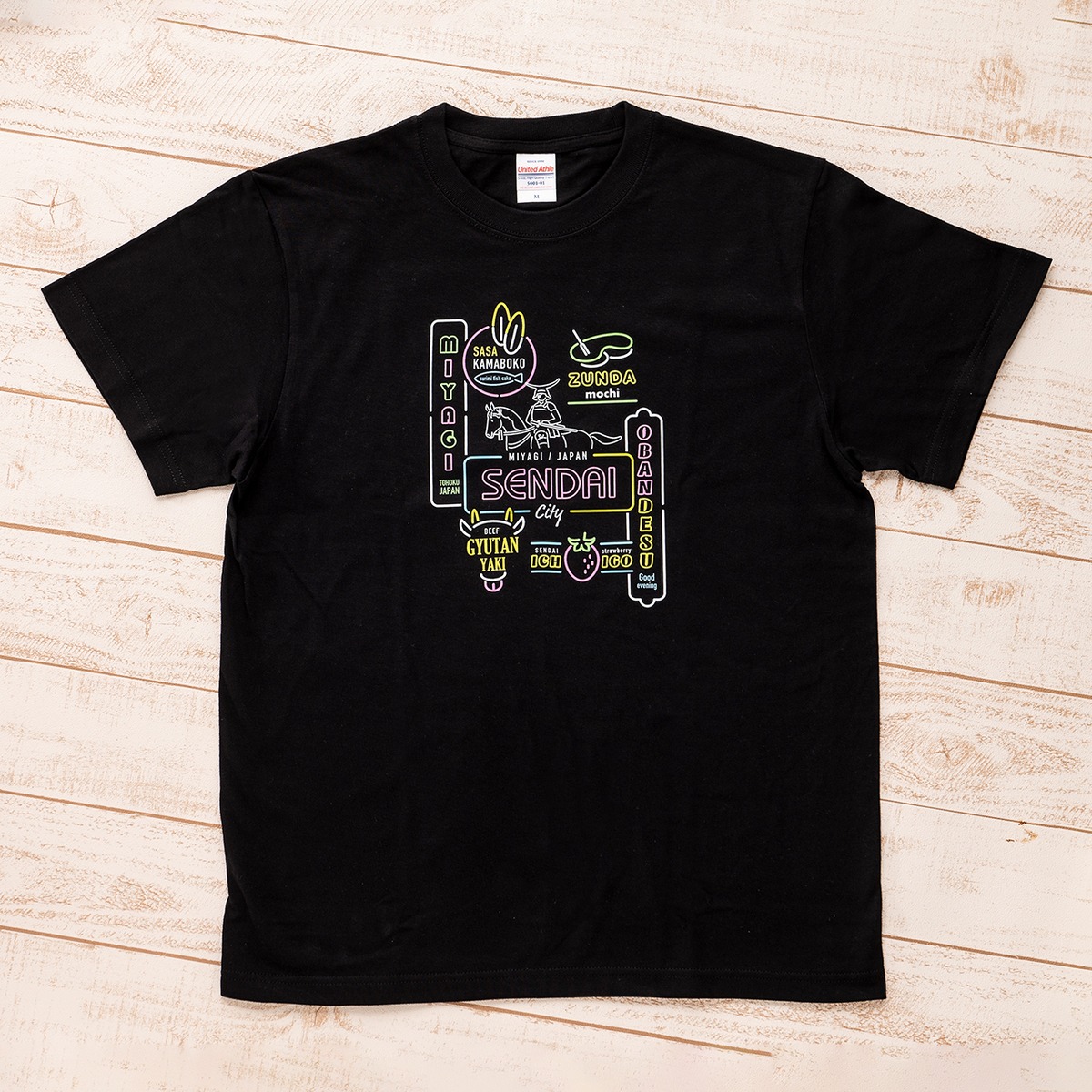 ネオン管 tシャツ シティーハンター NEON Tシャツ ブラック